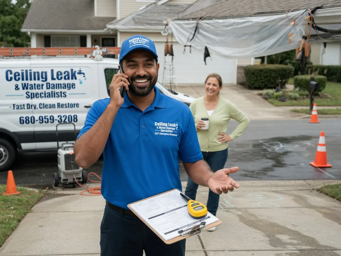 Ceiling Leak Cleanup Beaver, OK FAQs